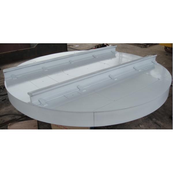 Metal industrial electric rail turntable handling wagon for steel plate or matel coils