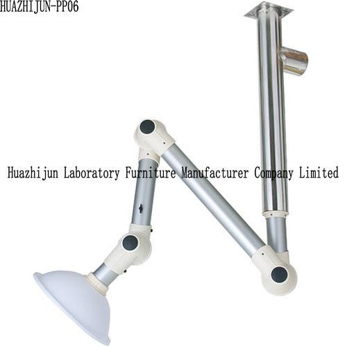 3 Joints Tabletop Flexible Fume Extraction Arm Red / White For Contral Systems