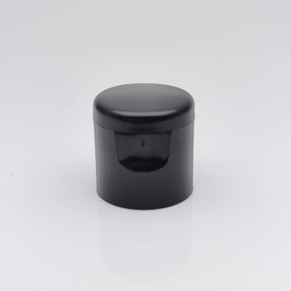 Black Smooth Surface 20/410 Plastic Screw Cap For Conditioner Bottle