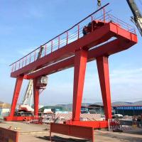 La grande envergure adaptent la taille que aux besoins du client la double poutre tend le cou le portique Crane For Steel Coil