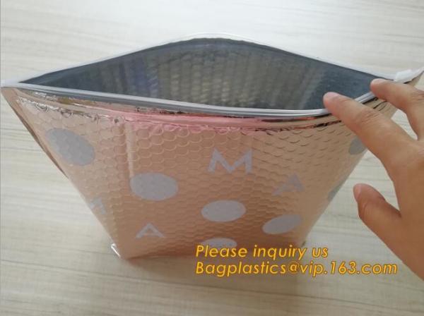 color zipper slider bubble bag cosmetic bag,Bubble Padded Zipper Bag Swimming Pool Cover Underfloor Mat bagplastics pac