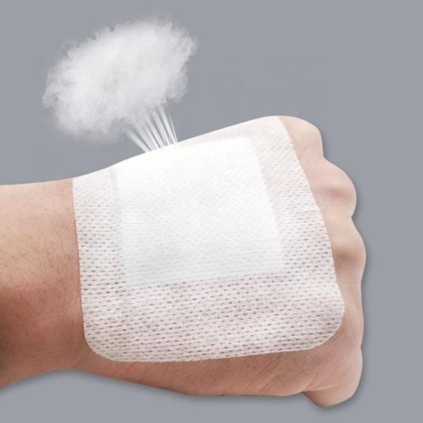 Molho sem fôlego cirúrgico não tecido estéril do esparadrapo de 10*15CM com os certificados do ISO do CE