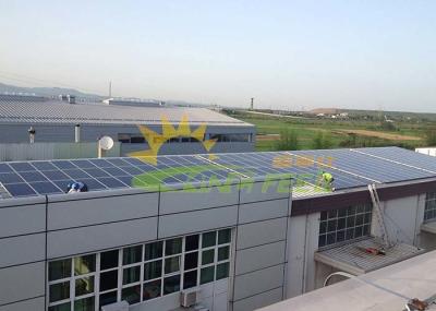 JIS C8955 2017 Solar Panel Fixing Rails For Metal Roof