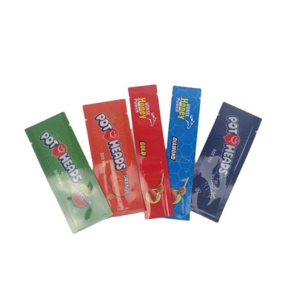 Paquet cru fait sur commande de bâton de boissons d'énergie de Honey Plastic Packaging Bag 10g 15g 20g