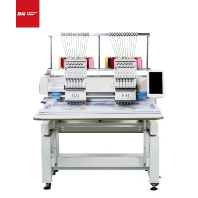 Deux aiguilles multi principales commerciales de la machine 1200rpm de broderie