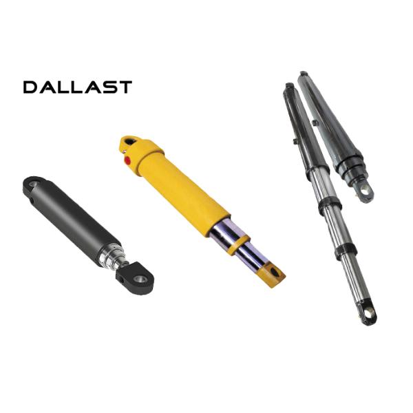 Single Acting Hydraulic Oil Cylinder for Agricultural Vehicles Dump Truck tipper