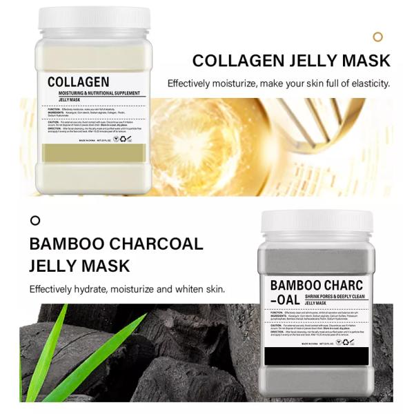 Natural Beauty 24k Gold Jelly Mask Collagen Peel Off Moisturizer