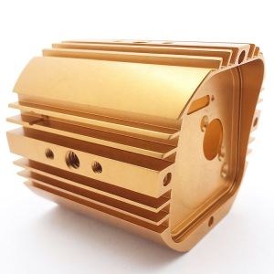 Микро- подвергая механической обработке анодируя филируя латунные части металла CNC