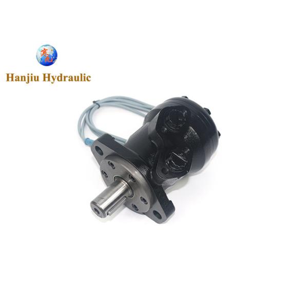 Moteur hydraulique avec capteur de vitesse BMR-36-2-C-S-B, arbre claveté de 1 pouce avec orifices SAE
