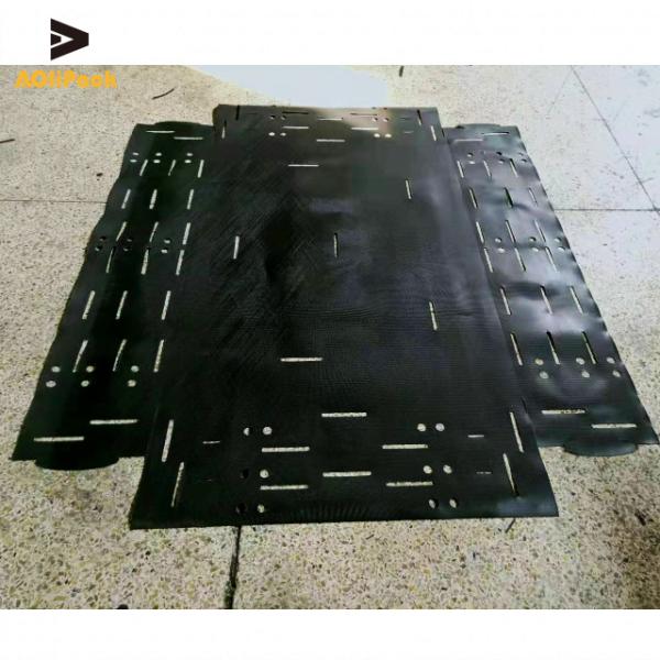 0.6mm 400kg HDPE Shipping Slip Sheets  For Transport