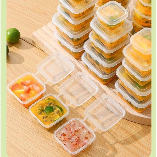 Disposable PP Sauce Cup Sealed Souce Cup Take out Round Plastic Cup for Return refunds