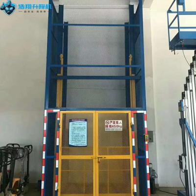 Industrial Vertical Warehouse Wall Mounted Cargo Lift Elevator Electric Hydraulic Goods Lift