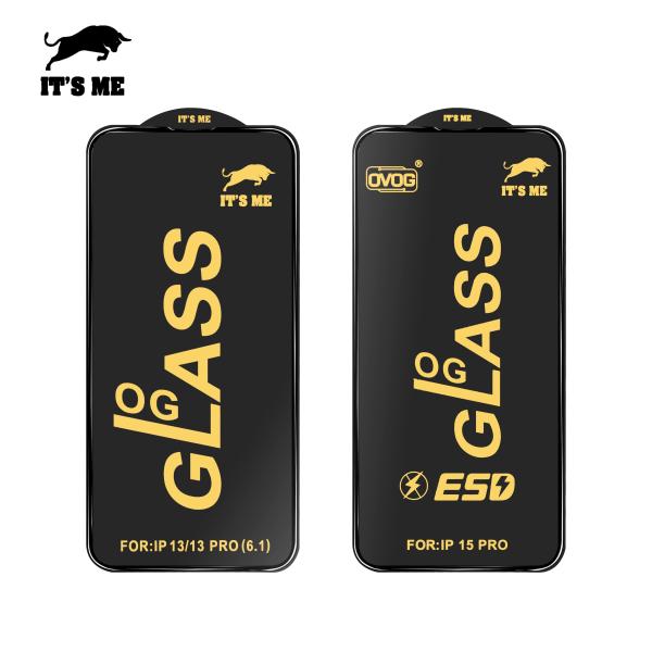 Tempered Glass Full Glue Glass Screen Protector Large Curve OEM For Iphone 15