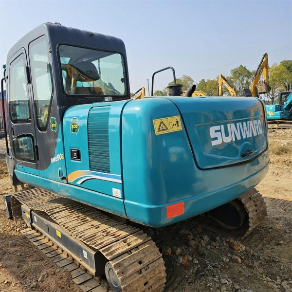 High Efficiency Used Excavator Equipment Sunward Swe90e Crawler Excavator