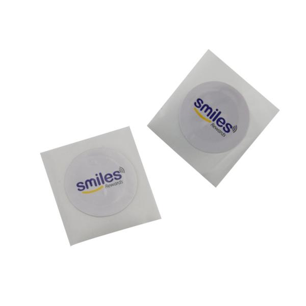 NFC 13.56MHz NFC 213の反金属RFIDの札書き込み可能な注文の印刷ISO14443A