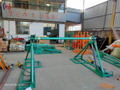 Soporte de carrete de cable desmontable SIPZ3 para construcción de líneas eléctricas