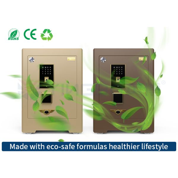 H580mm Dual Alarm System Commercial Safe Box 3D Stereo Soft Leathe Digital Security