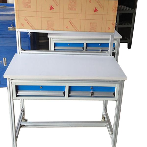 Aluminium Extrusion Workbench Kit Turnover Cart Material Rack Multi-Layer Trolley