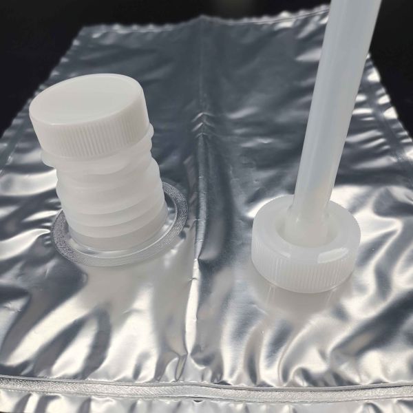 2.5L Food-Grade Bag-in-Box (BIB) with Tap - Aseptic Liquid Dispensing Pouch for Milk, Juice & Beverages