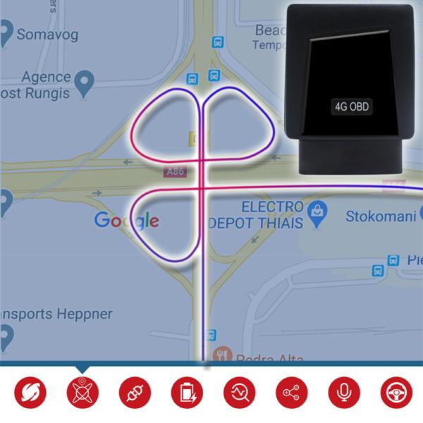 Прибор отслежывателя Gps Gsm Gprs Motosafety Obd автомобиля LTFRB 50mA небольшой