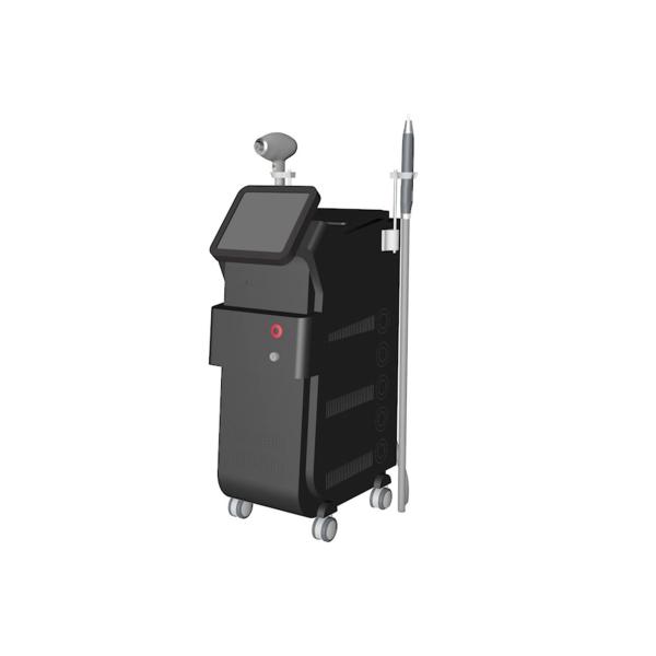 Commercial Laser Hair Tattoo Removal Machine 2 In 1 Diode Laser 808nm + Yag Laser 5320nm 1064 Nm