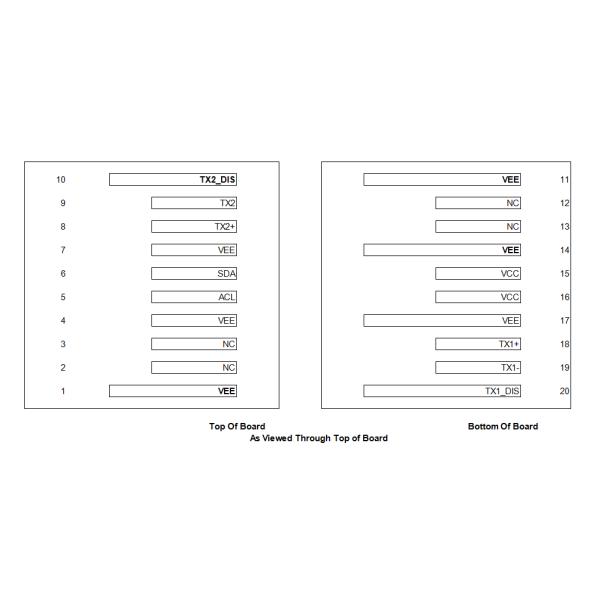 12G SDI SFP+ BiDi Video SFP Transceiver 1270nm TX1 1330nm TX2 Dual Optical Transmitters Module