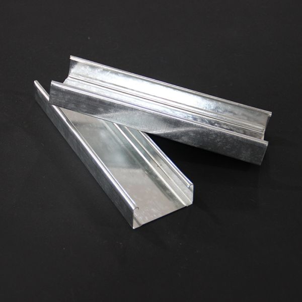 Partition Drywall CD UD Profile Ceiling Metal Framing / Metal Track Ceiling