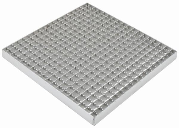 Stainless Steel Grating Walkway 40mm Bearing Bar Pitch Twisted / Round Bar