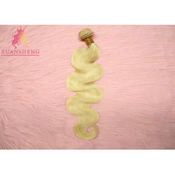 Virgin Hair 613 Blonde Body Wave Extensions Cuticle Aligned Unprocessed