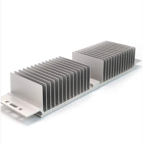 Extruded Aluminum Heatsink 420 MM Wide Extrusion Radiator Cnc Milling ODM