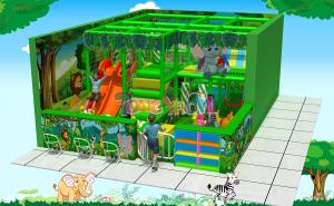 Child Development Play System Safe And Fun Indoor Playground Equipment