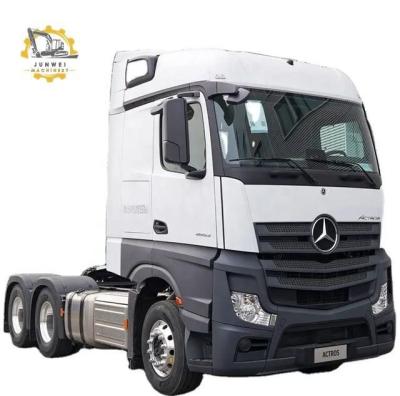 Mercedes Head Road Tractor Euro 4 Heavy Duty Trailer Head with Transfer Materials