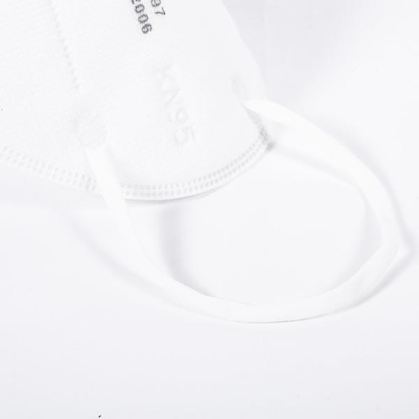 The factory wholesale white disposable 5 layer kn95 protective face mask