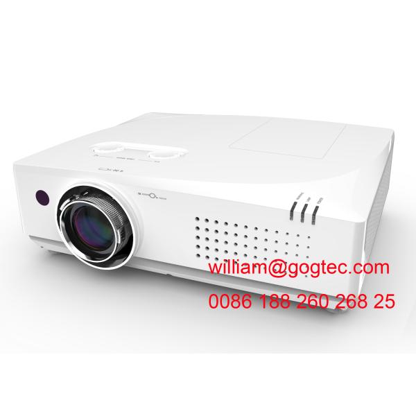 5500 lumens XGA 1024*768 best video projector 1.65x optical zoom 10W speaker