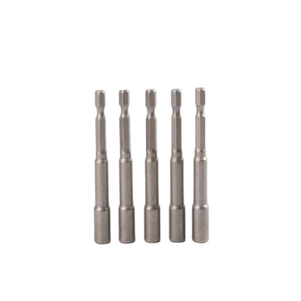 7mm*65mm*5PC Strong Magnetic Nut Driver Set with Clear  Marks CRV Material