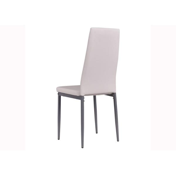Nordic 23KGS Pinted Metal Leg Dining Chair For Dining Room