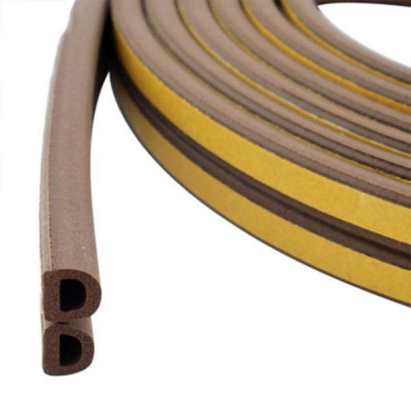 3-50mm Width CLJ EPDM Foam Weatherstripping for Window and Door Seals 3-25mm Pile Height BLACK/GRAY/BROWN/WHITHE/OTHER Colors