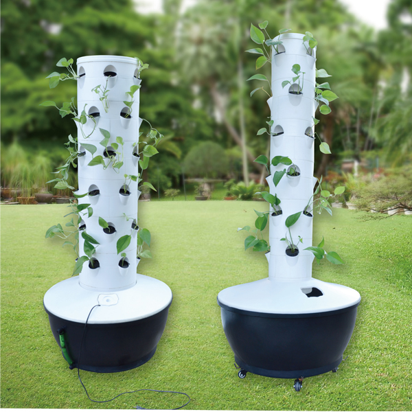 Hydroponics System vegetable Vertical Grow Tower Strawberry Vertical Gardening Tower Pots