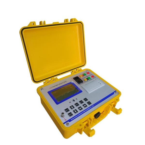 O equipamento de testes bonde do transformador do medidor automático completo de TTR gerencie o verificador da relação