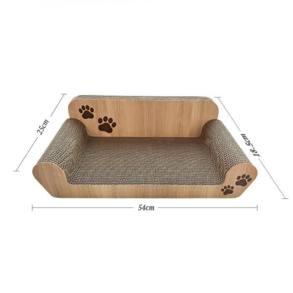 Sofa Cat Scratching Board Corrugated Paper Eco Friendly Sisal Sofa Cat Scratcher Cardboard Scratchers Board Mat Lounge