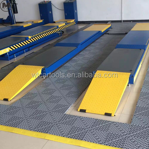 Tipo de elevador de automóvil portátil hidráulico personalizado con alineación de ruedas