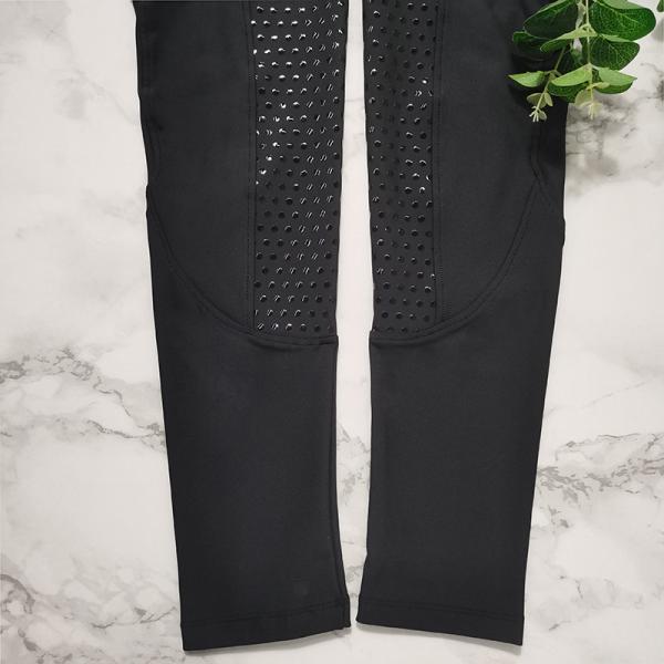 Полная верховая езда силикона места задыхается/конноспортивные гетры с карманом телефона