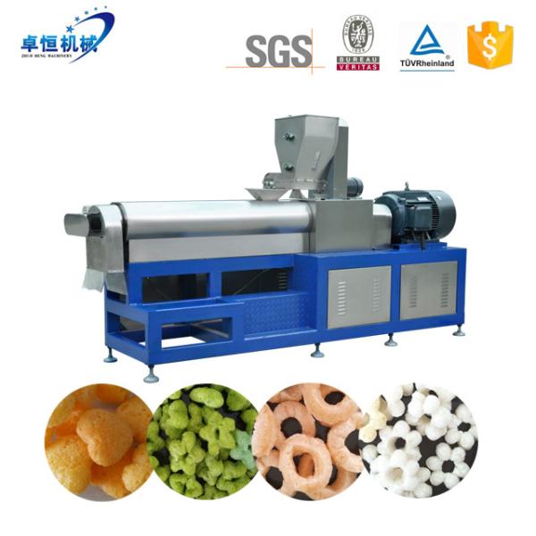Cheese Ball Complete Production Line Puffed Corn Snacks Making Machine with Materials