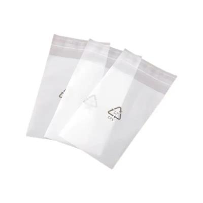 Custom Transparent Clear Cpe Packing Self Adhesive Plastic Bag For Packaging