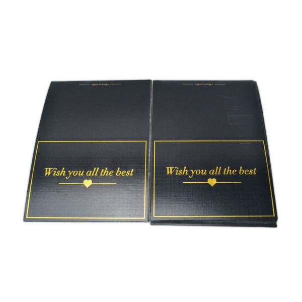 Сертифицированная ISO9001 картонная бумага Благодарственные открытки