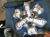 Outils de forage de roche PDC diamantés à 6 lames, corps en acier de 5,875 pouces, avec cutter principal de 13 mm