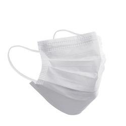 Medical 3 Ply Non Woven Face Mask Mouth Protection Mask White