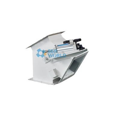Square 2 Way Diverter Pneumatic Electric Three Way Fully Automated