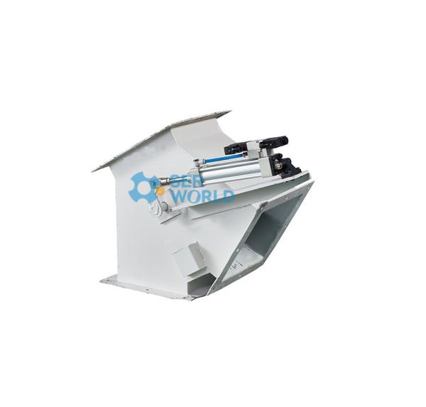 Square 2 Way Diverter Pneumatic Electric Three Way Fully Automated