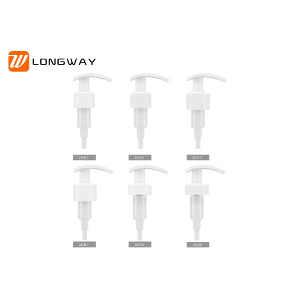 High Sealed Plastic Lotion Dispenser Pump With Bamboo Cover Eco Friendly